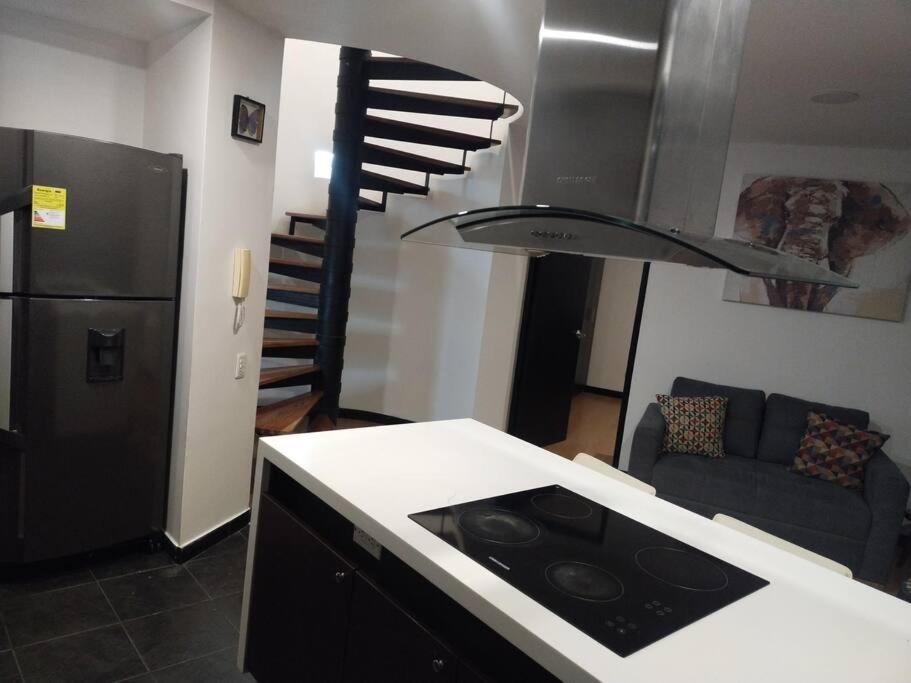 Appartamento Espectacular Duplex Moderno Bogotá Esterno foto