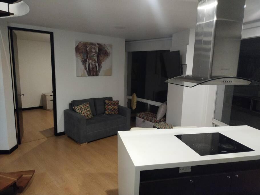 Appartamento Espectacular Duplex Moderno Bogotá Esterno foto